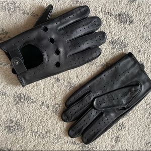 Genuine Leather Driving Gloves